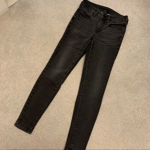 American eagle high waisted skinny jeans